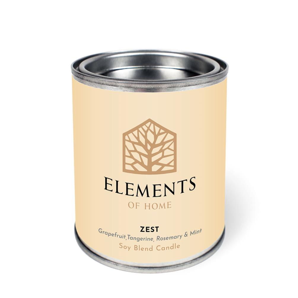 Elements of Home Zest Tin Candle £8.99